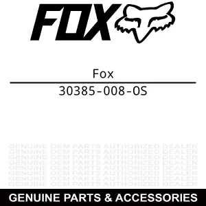 Fox Racing 30385-008-OS Instinct Boot Replacement Right Cuff White - One Size