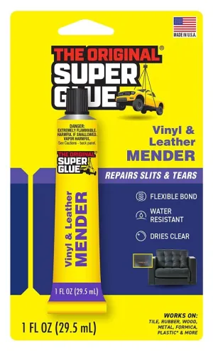The Original Super Glue 11710393 Mender, Liquid, Chemical, Clear, 4 g, Tube :CD: QUANTITY: 12